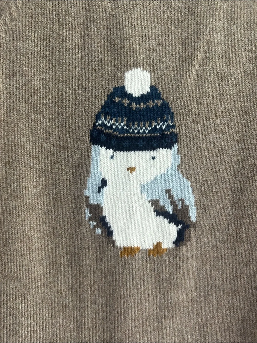Janie and Jack Owl Sweater Romper